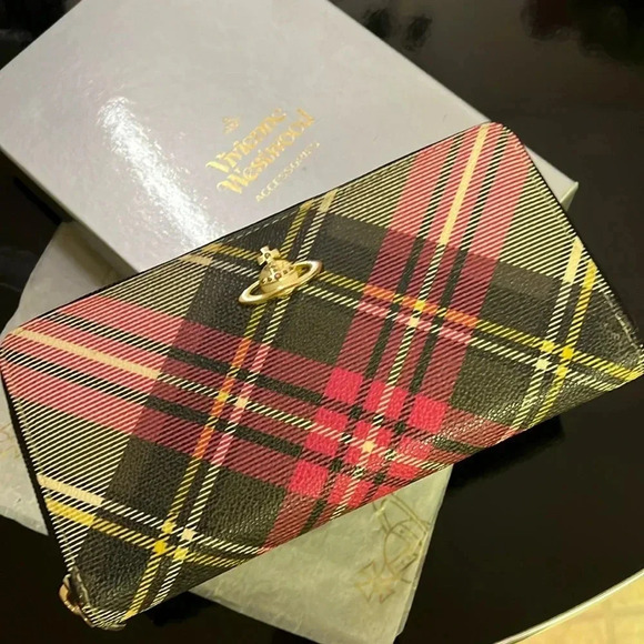 Vivienne Westwood Handbags - Vivienne Westwood Darby Classic long wallet.
